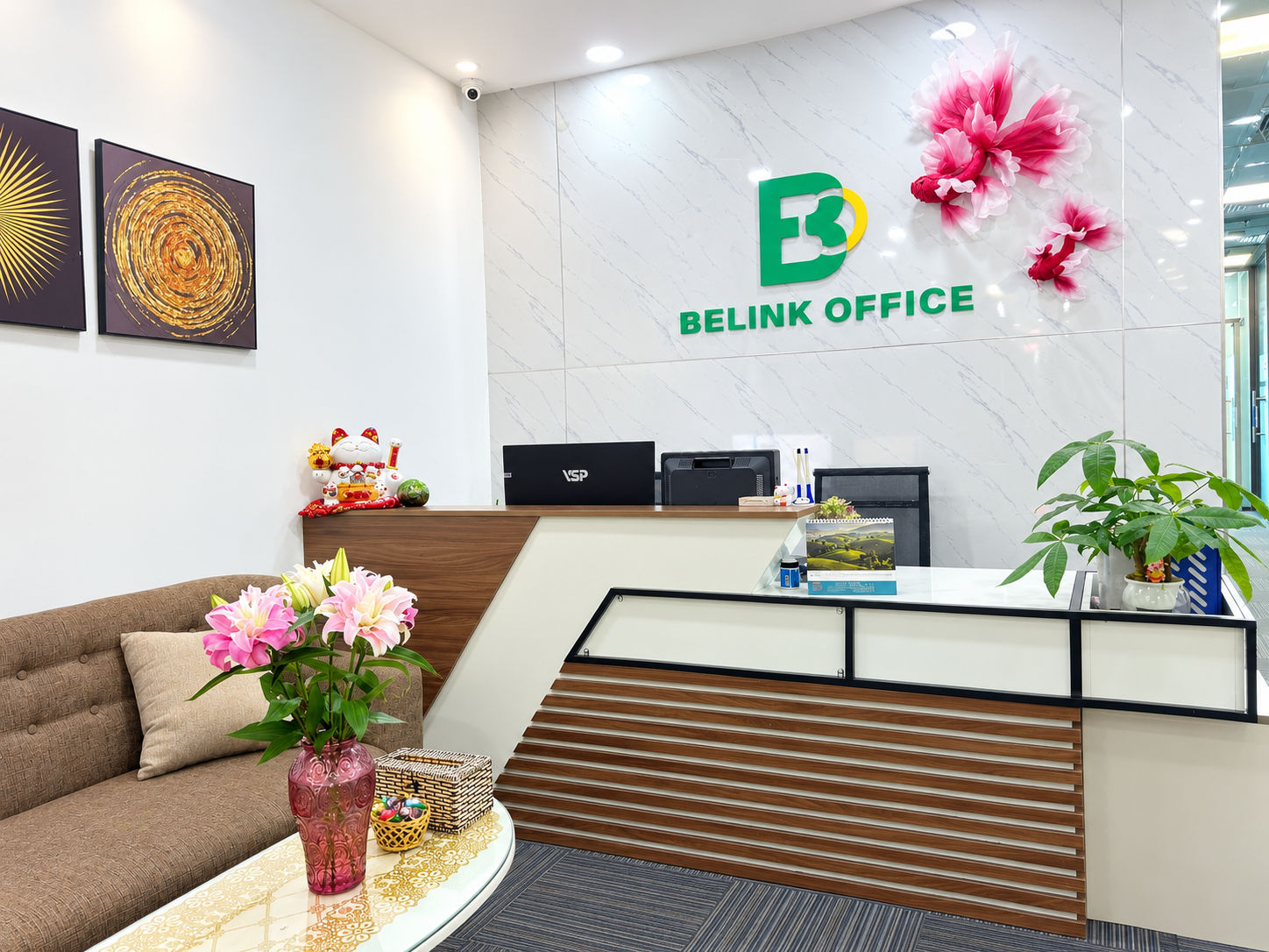 Chỗ ngồi làm việc phường Yên Hoà